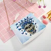 DIY Skull butterfly shaped diamond painting one-shoulder chain lady bag