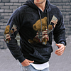 Men's Teddy Bear Lamb Wool Fit Hoodie by Inlyline