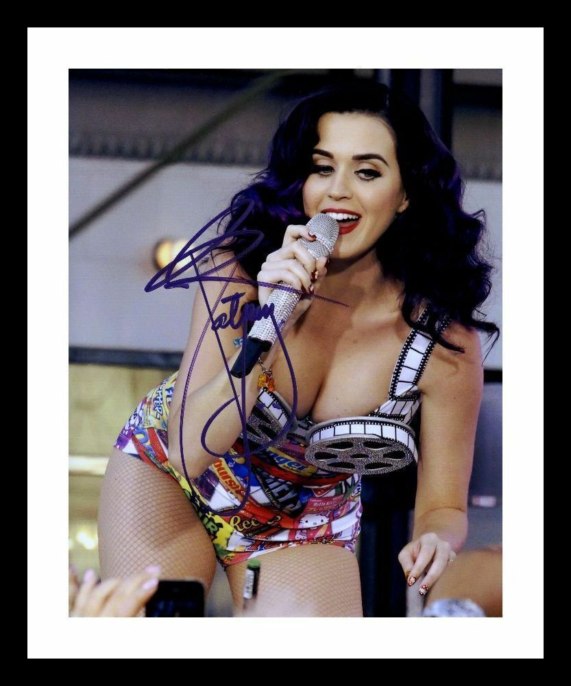 Katy Perry Autograph Signed & Framed Photo Poster painting 2