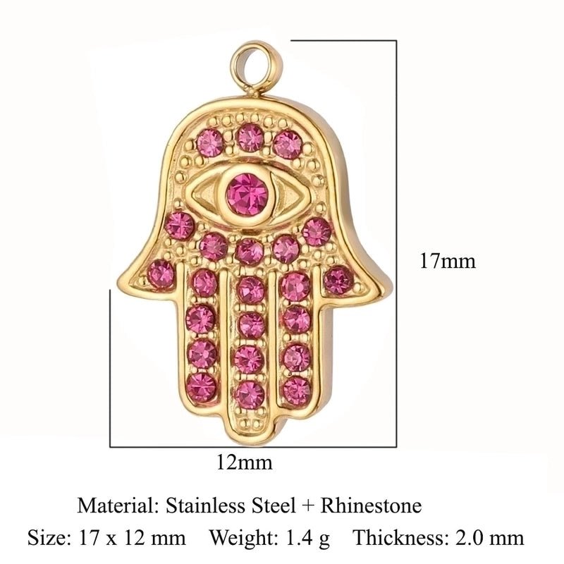 3 Pieces Streetwear Sun Titanium Steel Plating Inlay Rhinestones Zircon 18k Gold Plated Jewelry Accessories