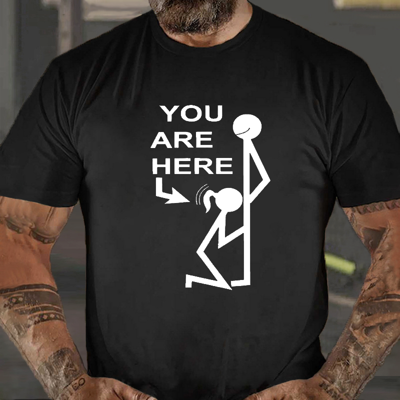 You Are Here T-shirt ctolen