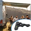 2Pcs RV Awning De-Flappers Nylon RV Canopy Grippers RV Sunshade Accessories (L)