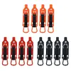 4 Pcs Shovel Mount Quick Release Metal Rubber Clamps for Roof Rack