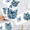 12Pcs Butterfly Bluebird DIY Diamond Painting Greeting Cards for Adults Gifts