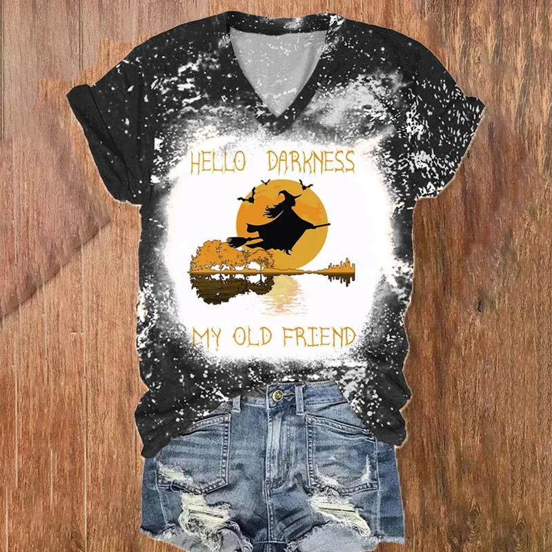 Hello Darkness My Old Friend Witch T-Shirt