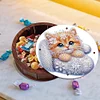 DIY Diamond Painting Handmade Storage Box Rhinestones Decorative Snack Case Kit