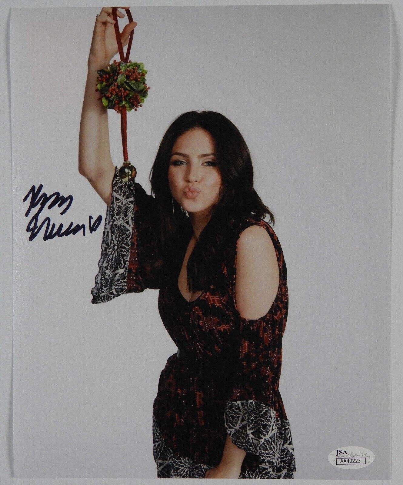 Ryan Newman signed autograph 8 x 10 Photo Poster painting JSA