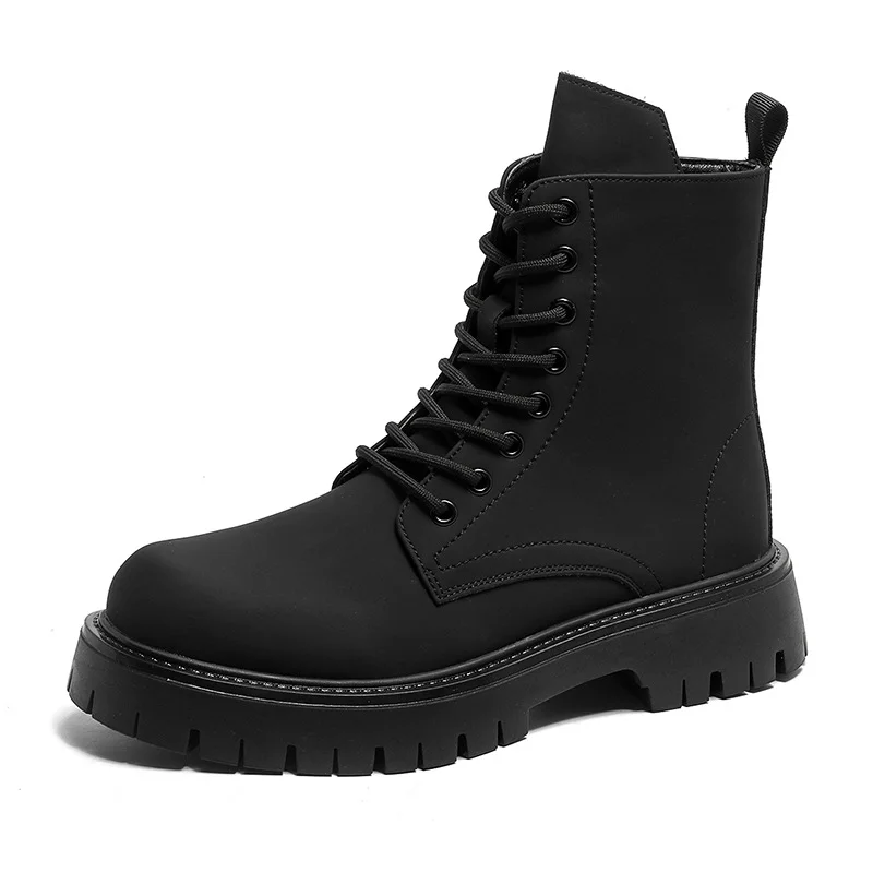 Colourp Colourp Men's British Boots Black Chelsea 3301-T