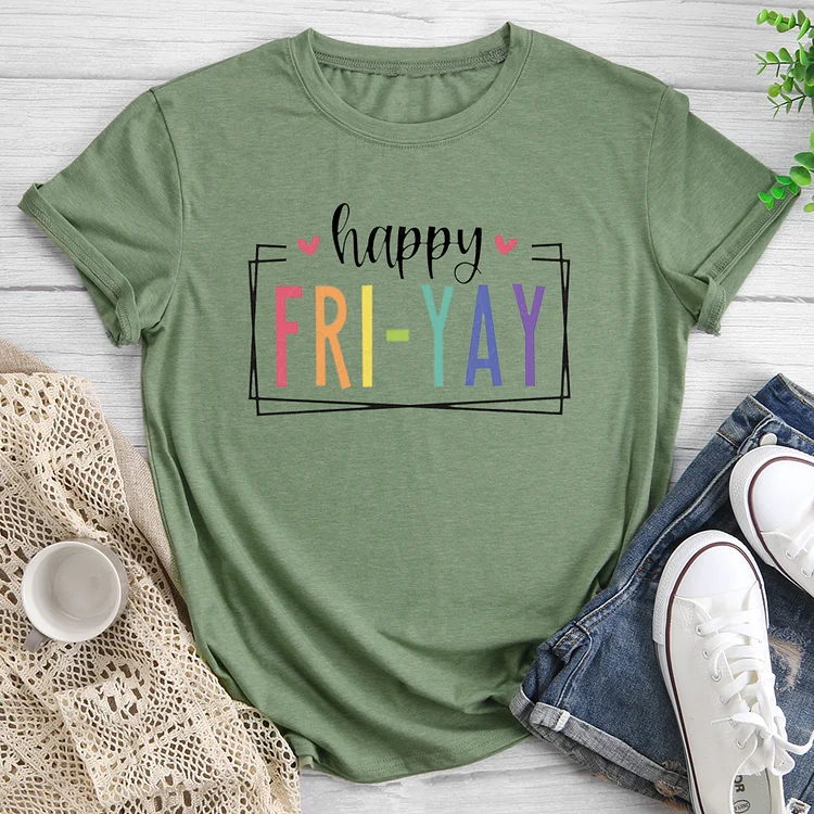 Happy Friyay T-shirt-014948