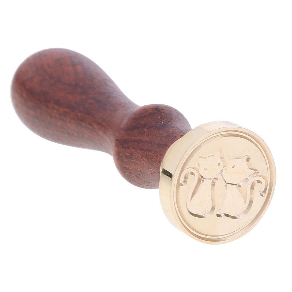 

Cat Animal Vintage Wax Seal, 501 Original