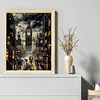 London Street-11CT Stamped Cross Stitch 40*50cm