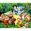 Cartoon Figur - runder Bohrer Diamantmalerei - 55*45cm