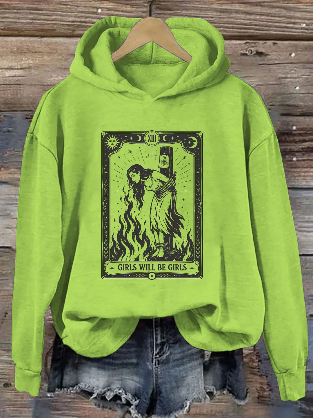 Girls Will Be Girls Burn Witches Hoodie