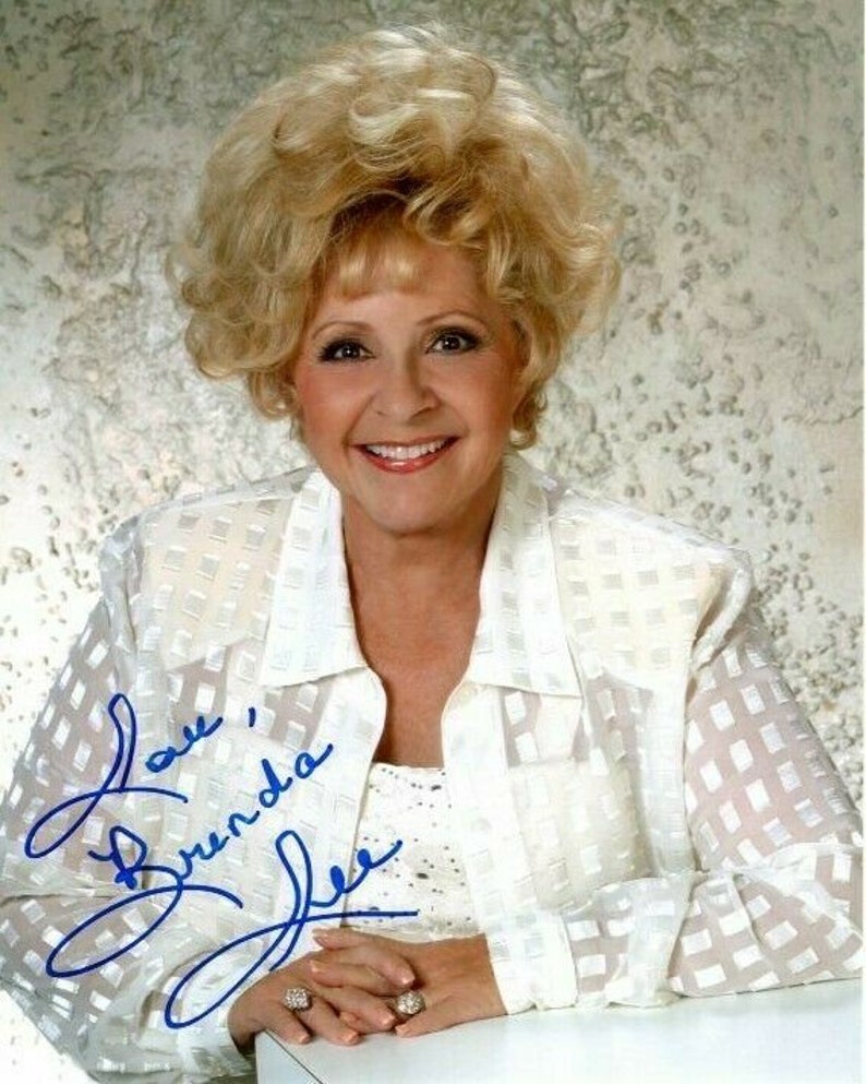 Brenda lee signed autographed 8x10 Photo Poster painting