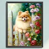 Puppies - 11CT Stamped Cross Stitch 40*50cm