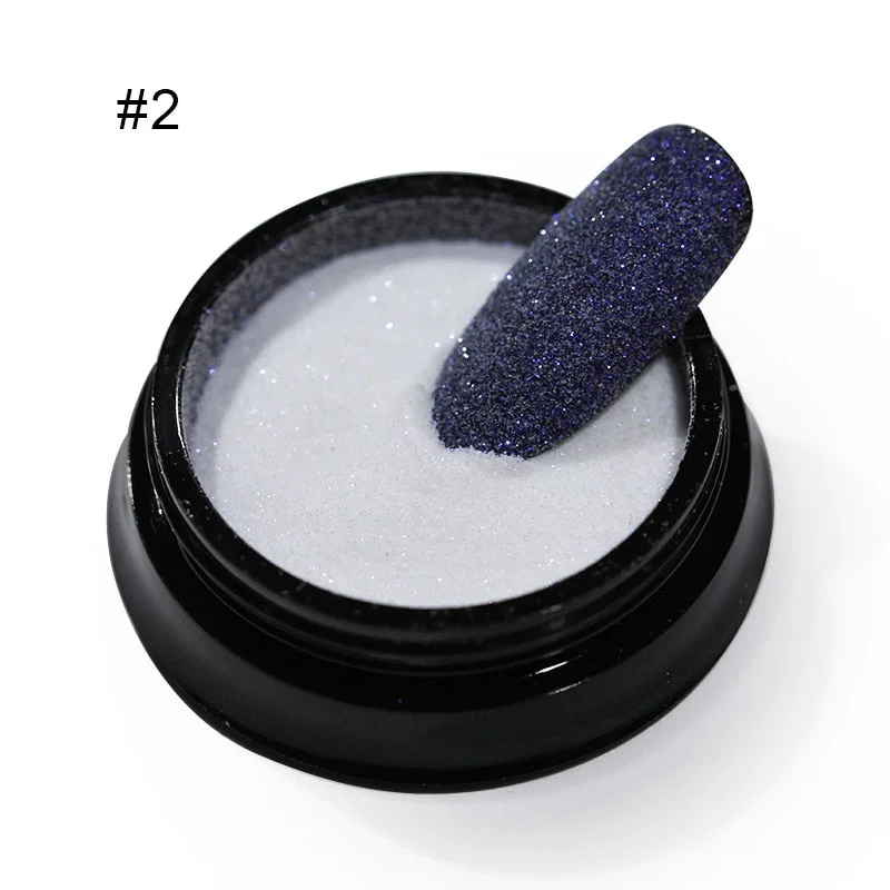 Sugar  Nail Powder Hair Wool Shining Nail Art Glitter Dust Pigment DIY Nail Art Decoration-Nail Inspo