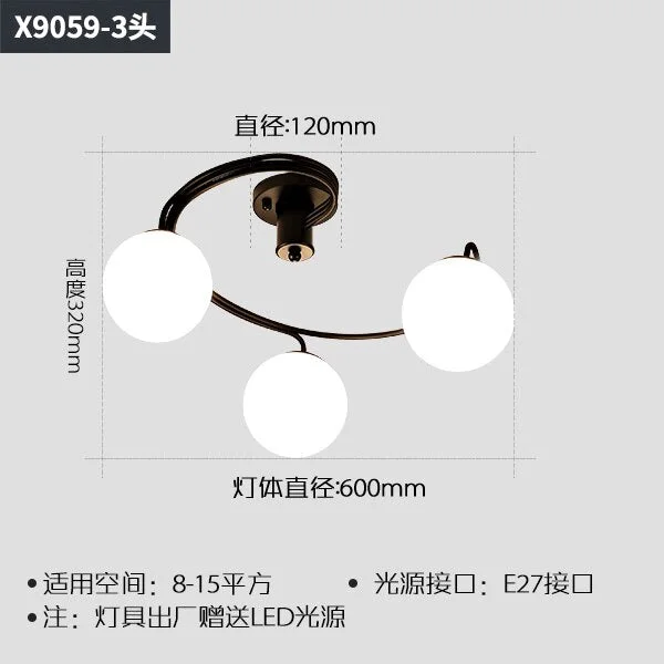 Ceiling lighting Indoor ceiling lamps Bedroom fixtures Home deco luminaires Modern Living room Ceiling Lights
