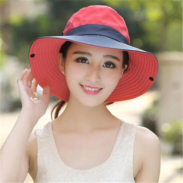 Outdoors Tribe Hat Women UV Protection Foldable Sun Hat
