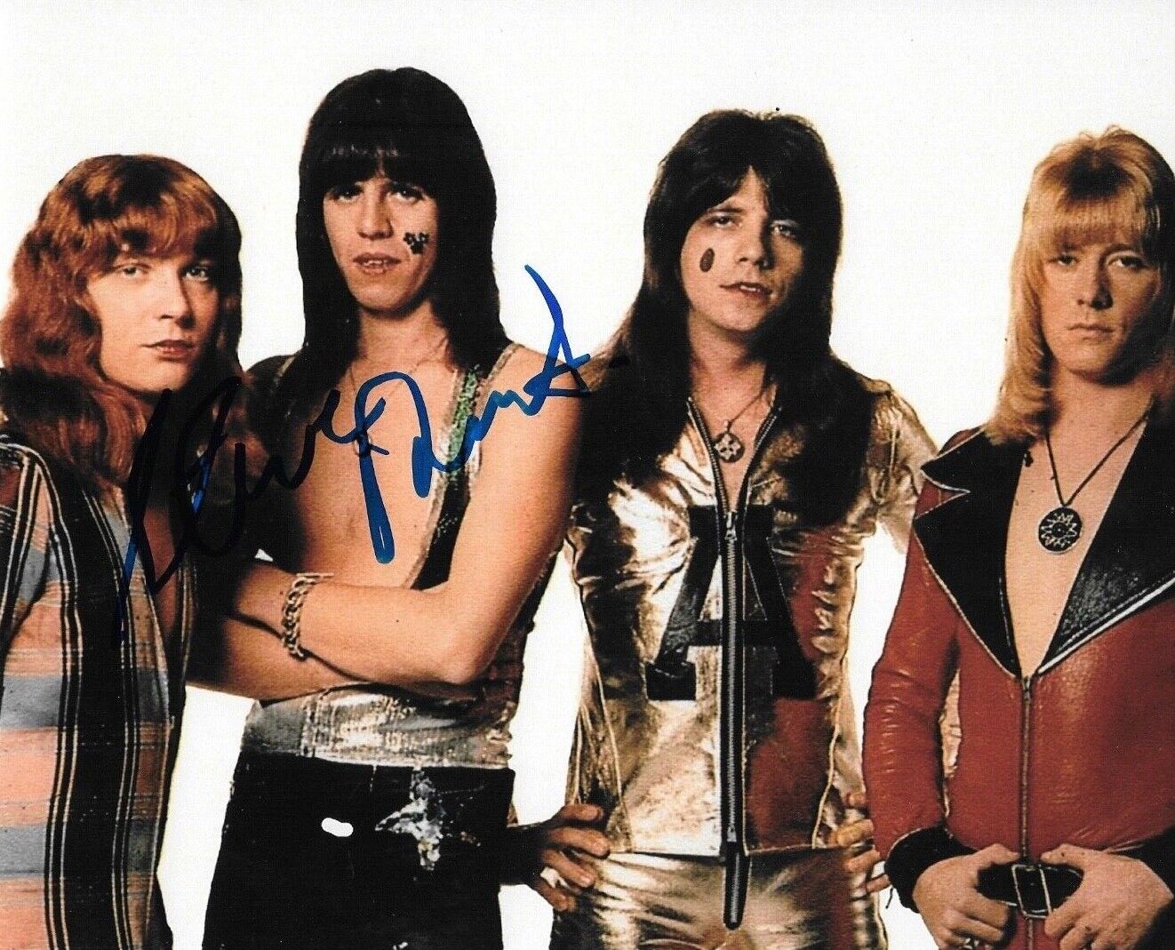 * STEVE PRIEST * signed 8x10 Photo Poster painting * THE SWEET * COA * 6