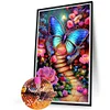 Diamond Painting -Full Round Drill Butterfly(60*40 CM)