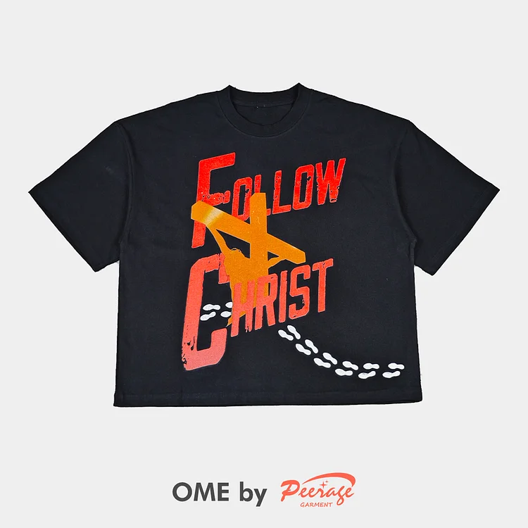 Custom Print Boxy Crop T-Shirt