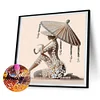 (US Only)4pcs Women - Diamond Painting - Partial Special Shaped Drill (Canvas|40*40cm)