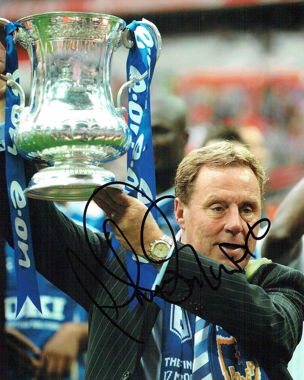 Harry REDKNAPP Signed 10x8 Photo Poster painting 2 AFTAL COA Autograph Football Manager