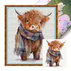 Cute Yak - 18CT Stamped Cross Stitch - 40*45cm - Animal