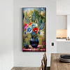 (40*70cm)Vase Bouquet - Full Round Drill Diamond Painting