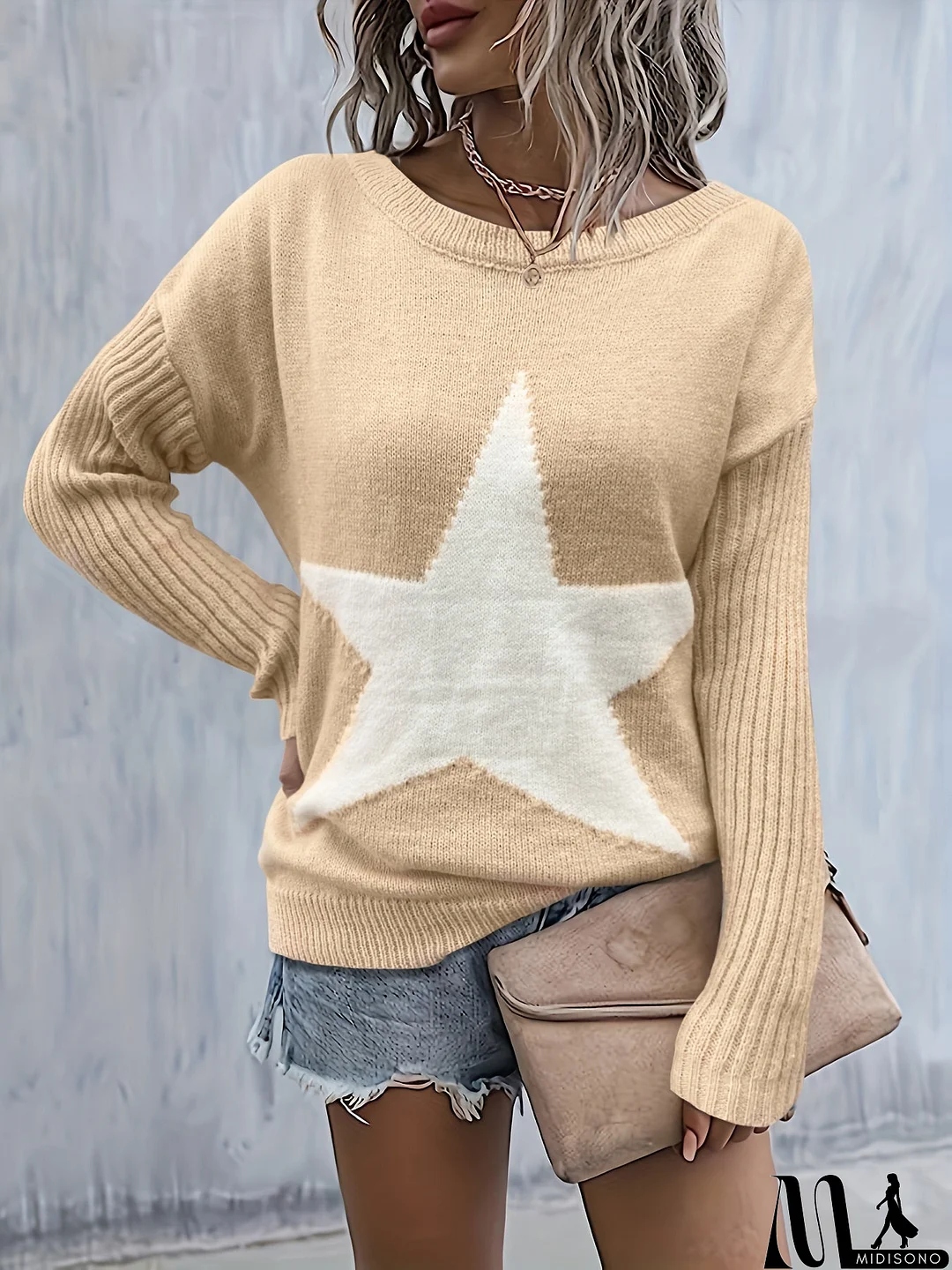 MidiSono - Elegant and Casual winter Pullover