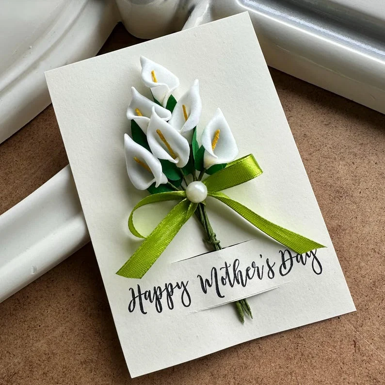 Calla Lily Flower Card