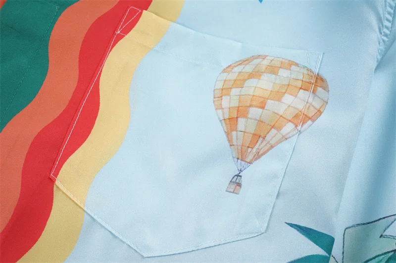 Casablanca 2023 new silk long-sleeved shirt