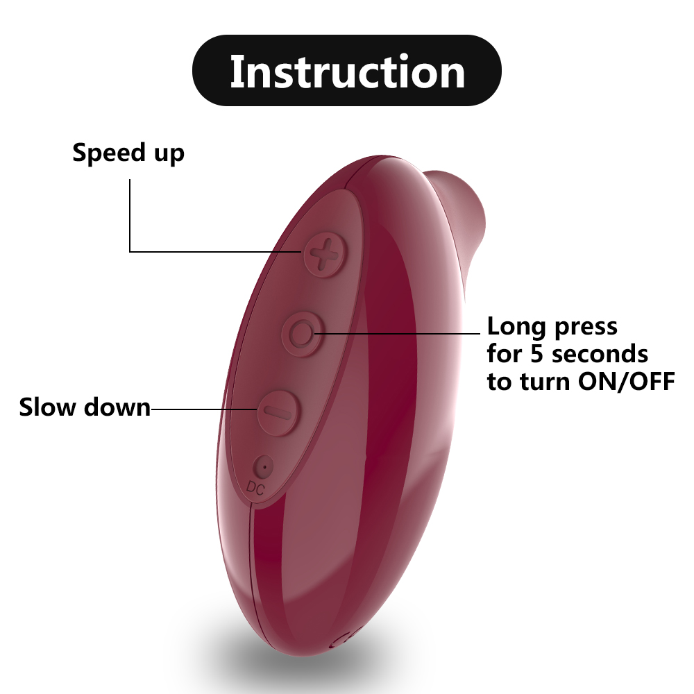 Clit Sucker Vibrator for Women, 10 Modes Clitoral Stimulator