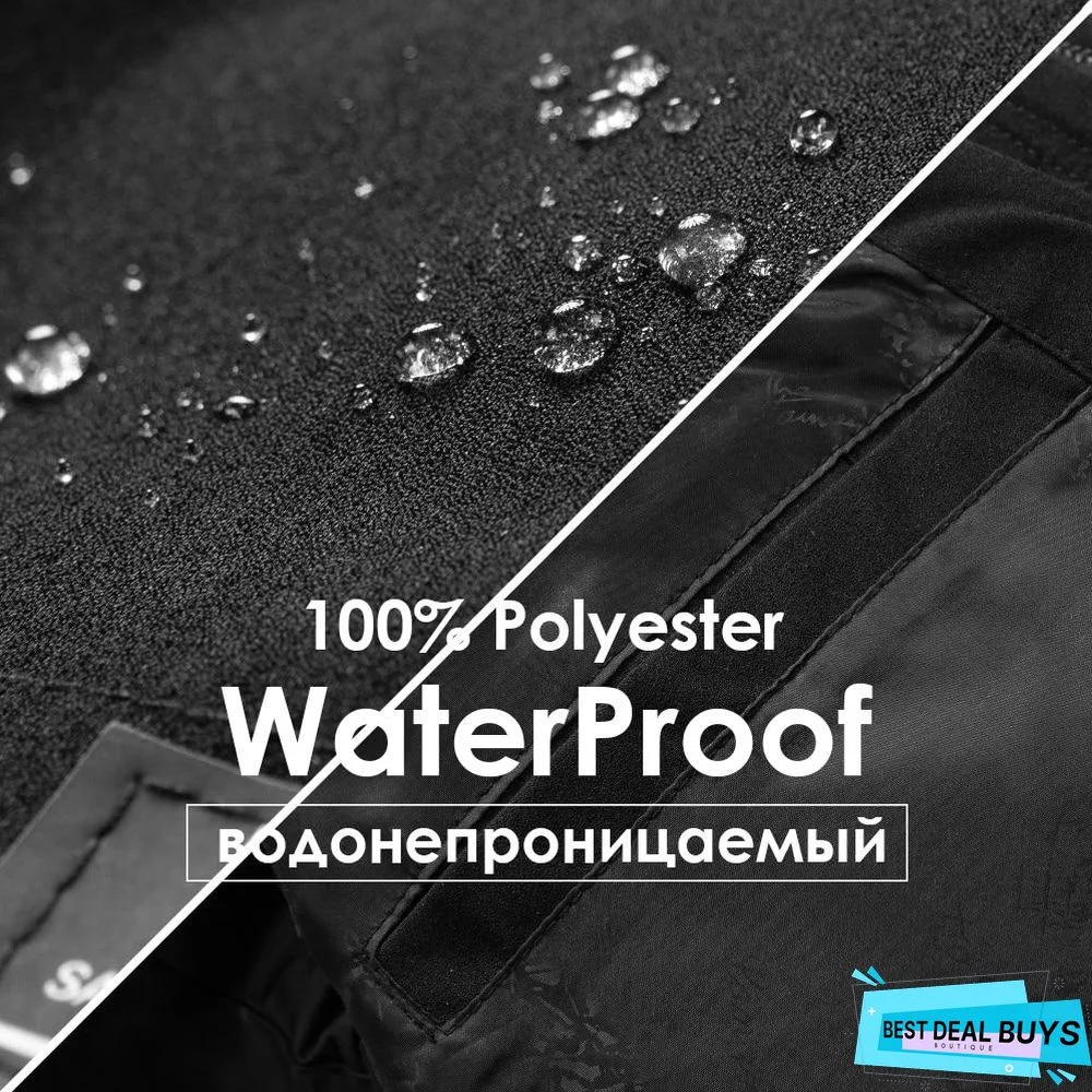 Men Long Casual Hooded Thick Warm Jacket Parkas Coat Fashion Hat Waterproof Overcoats Men Plus Size