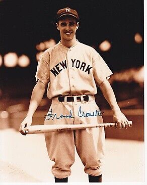 Frank Crosetti Signed - Autographed New York Yankees 8x10 inch Photo Poster painting Deceased