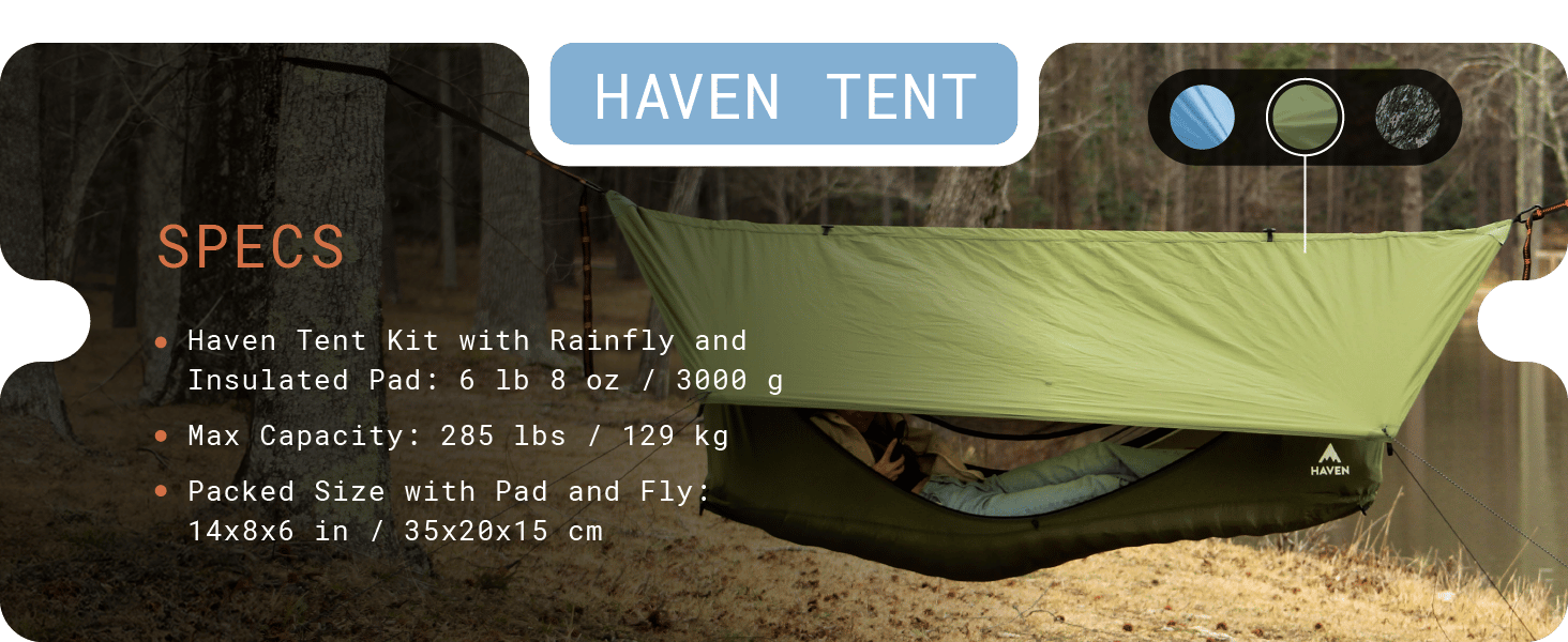 Haven Tent. Specs