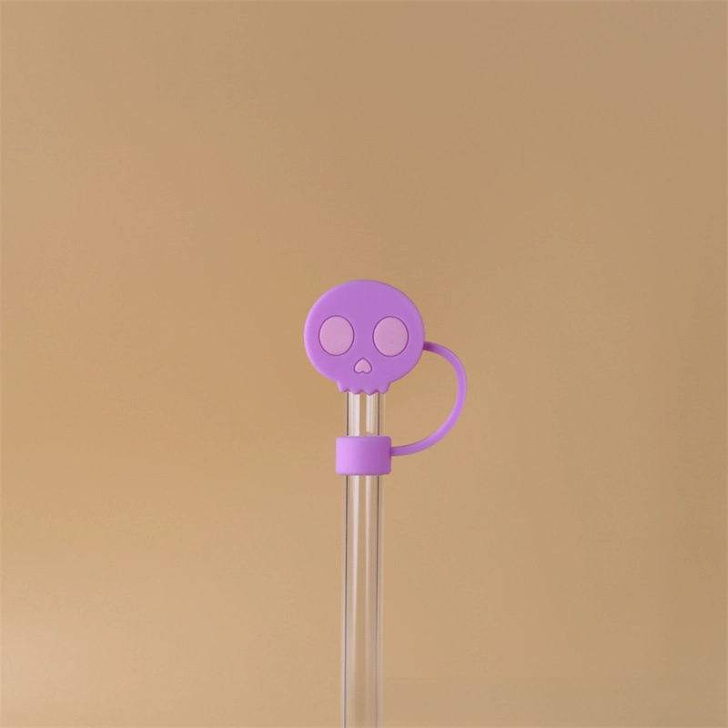 10mm Glass Straw Cap Dust Cover Stainless Steel Straw Dust Cover Dust Plug 10mm Large Diameter Milk Tea