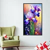 Iris-Peinture diamant foret carr&eacute;-45*75cm (grande taille)