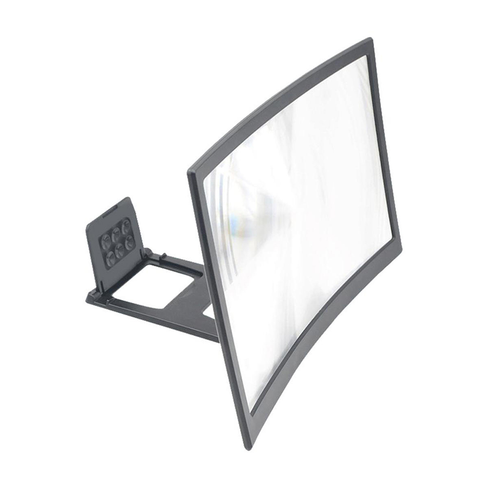 

12 inch Curved Mobile Screen Amplifier Rack Movie Video Amplifying Holder, 501 Original