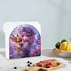 Diamond Painting Acrylic Elf Girl Napkin Holder Set Home Decor