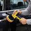 EU Electric Car Polishing Machine with Buffing Sponge Auto Detailing Handheld Polisher Adjustable Speed Scratch Repair Grinding Machine Car Accessories Power Tools