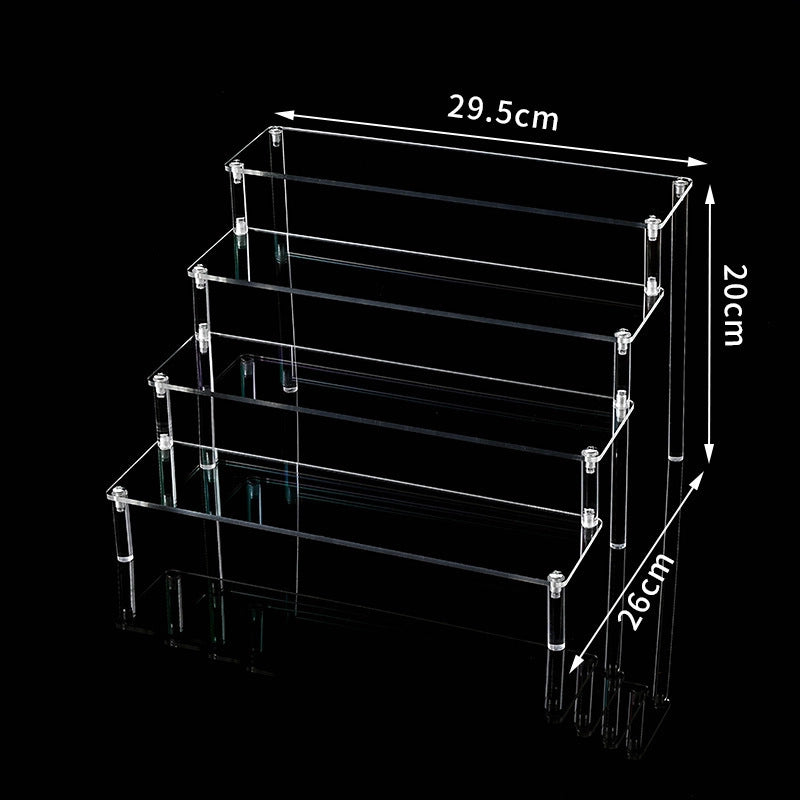 1 Piece Arylic Minimalist Transparent Jewelry Display