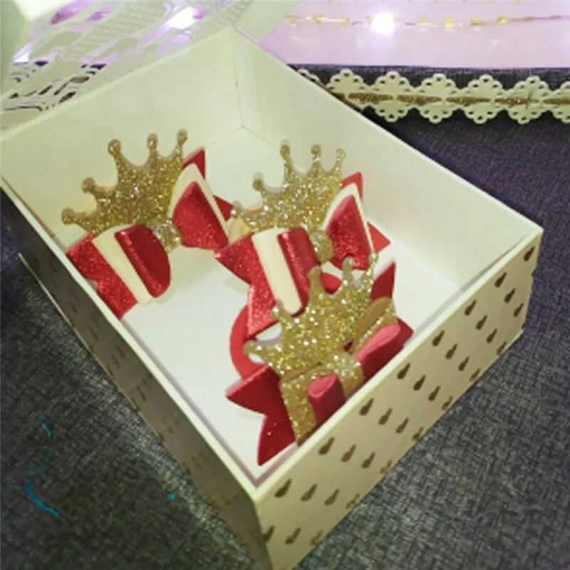 Crown Bowknot Metal Cutting Dies Stencils For DIY Scrapbooking Decorative Embossing Handcraft Die Cutting Template