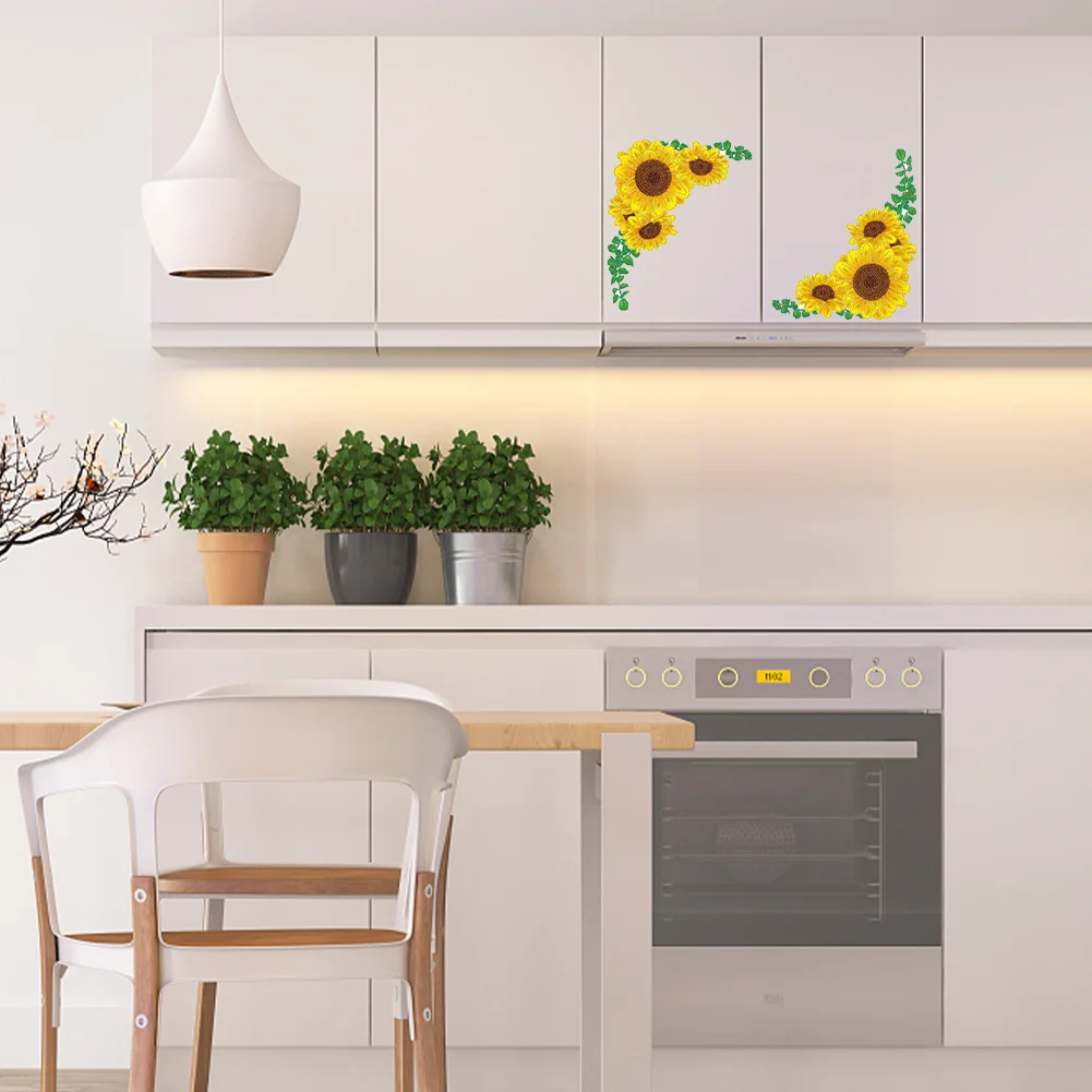 Sunflower DIY Diamonds Painting Sticker Art Crafts Mosaic Paster for Child Gift