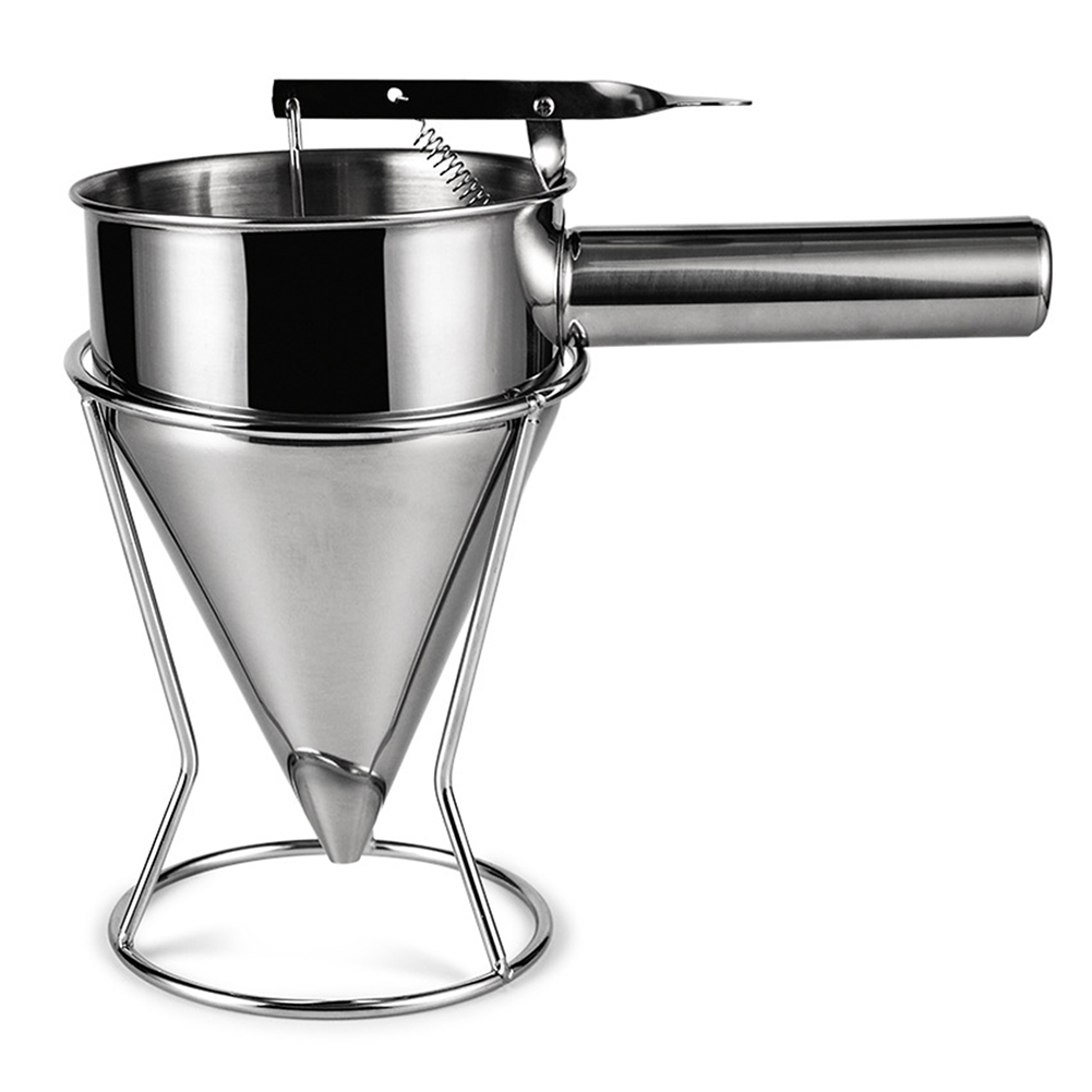 

Baking Cake Batter Piston Funnel Stainless Steel Cream Dosing Dispenser, 501 Original