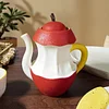 Apple Exquisite Teapot, Cup, and Wine Jar Set
