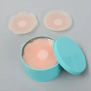Bayuyun 2-24PCS Invisible Self Adhesive Chest Paste Reusable Sticker Breast Petal Strapless Lift Up Bra Pad Silicone Petal Nipple Cover