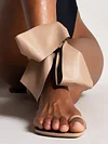 Bandage Open Toe Casual Sandals