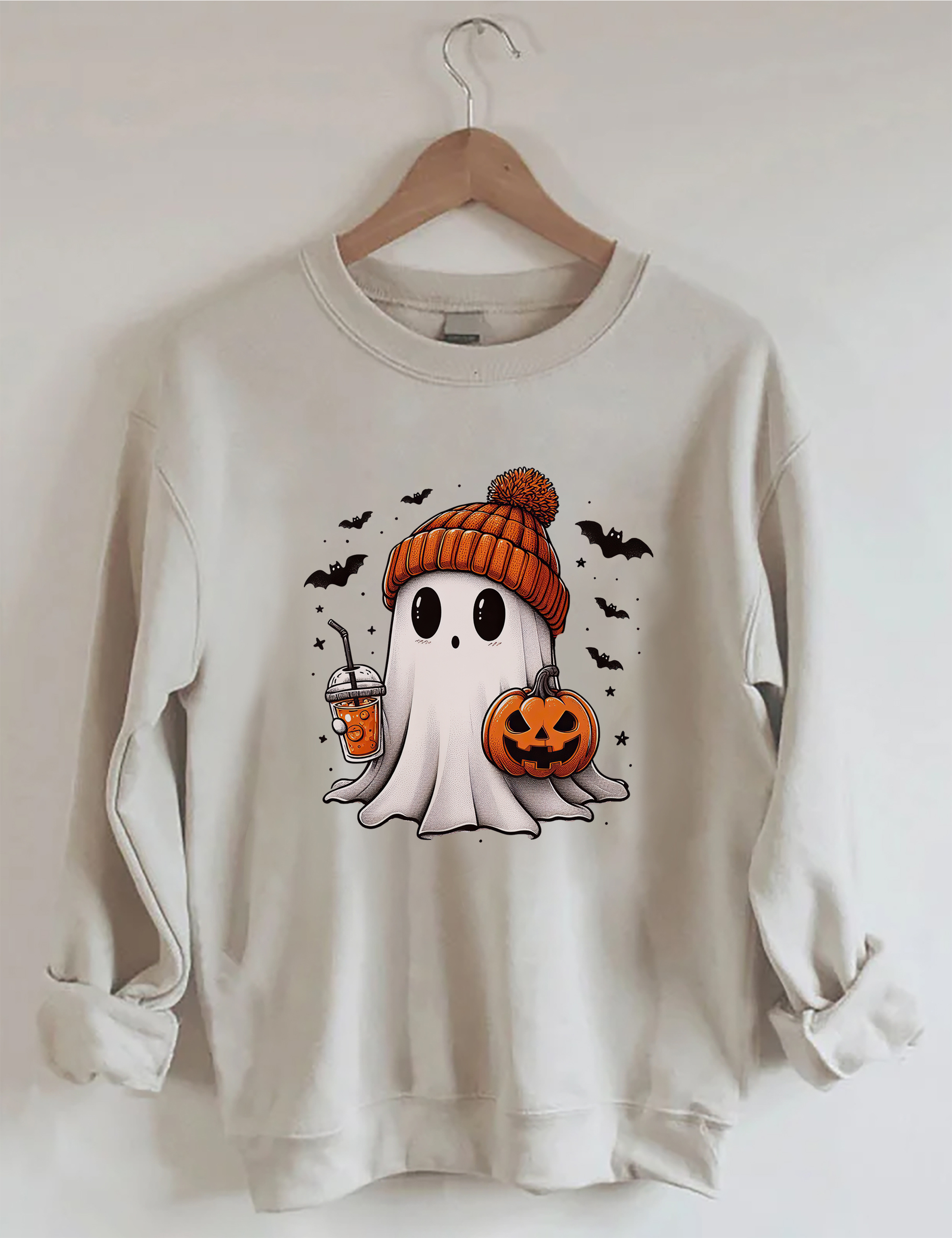 Halloween Ghost Sweatshirt