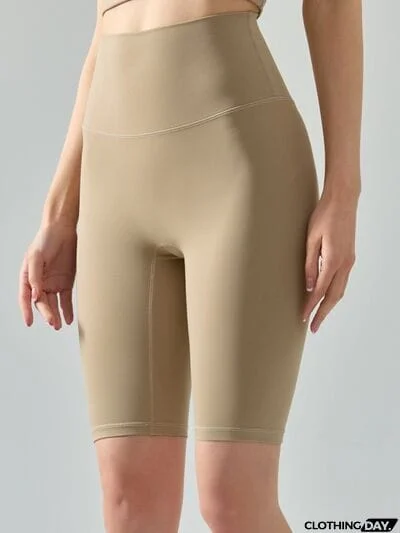 High Waist Active Shorts